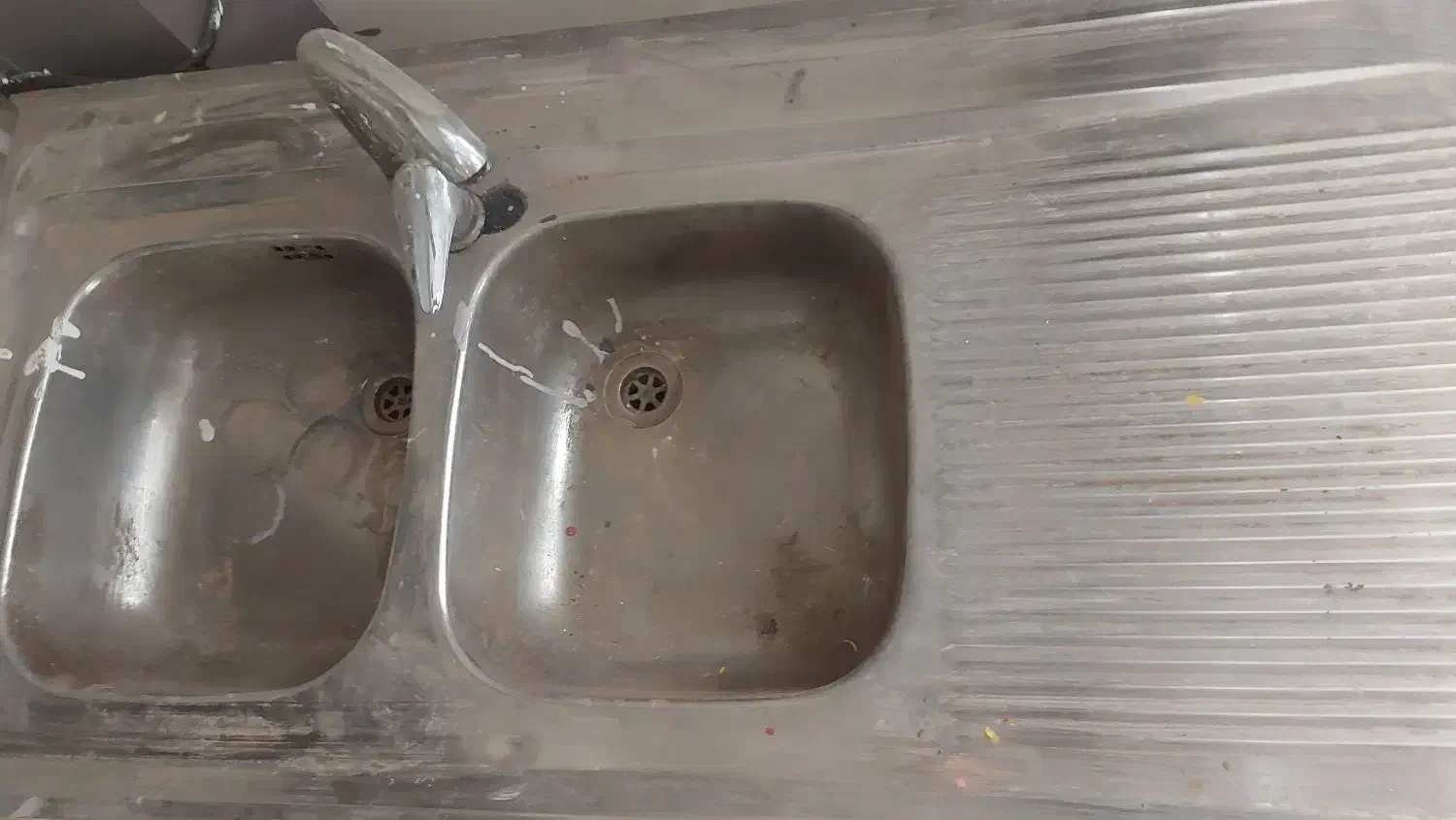 سینک ظرفشویی دو لگنه|مصالح و تجهیزات ساختمان|رشت, گلسار|دیوار