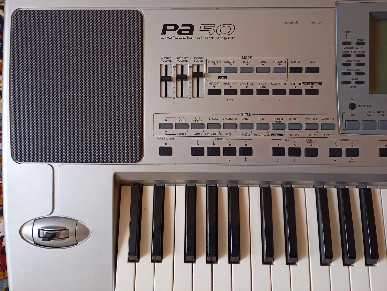 pa 50|پیانو، کیبورد، آکاردئون|گلپایگان, |دیوار