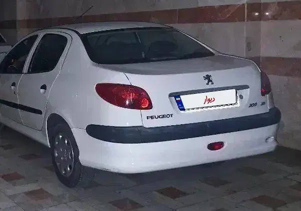 ۲۰۶ اس دی مدل ۹۷ بی رنگ|خودرو سواری و وانت|قزوین, |دیوار