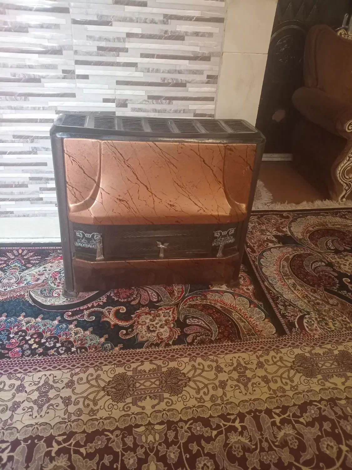 بخاری گازی تمیز|بخاری، هیتر، شومینه|قم, ولیعصر|دیوار