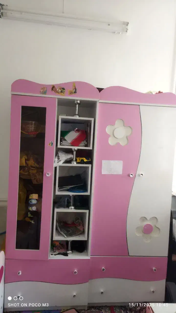 تخت وکمد ام دی اف|تخت و سرویس خواب|جهرم, |دیوار