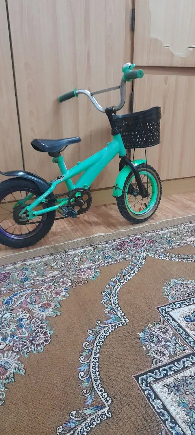 دوچرخه سایز ۱۲ سالم وتمیز در حد نو|دوچرخه، اسکیت، اسکوتر|بندر ماهشهر, |دیوار