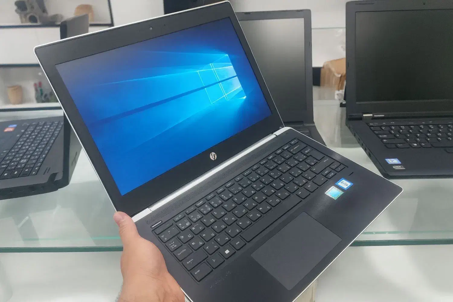 لپتاپ HP430G5 نسل 7 رم 8 هارد 500 با کیف و گارانتی|رایانه همراه|قم, صفائیه|دیوار
