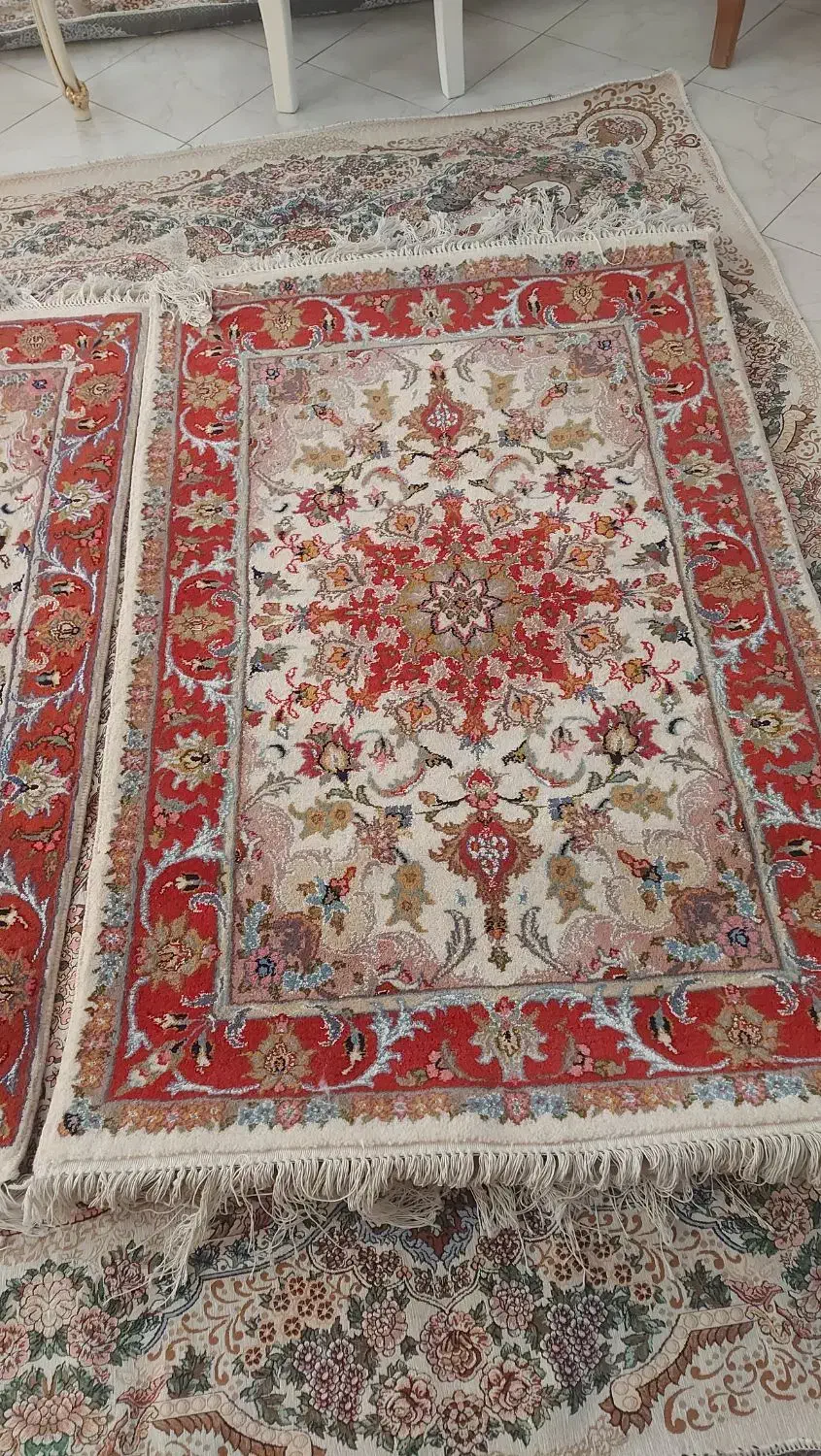 قالیچه دستباف زیبا طرح تبریز ۱ در۱.۵|فرش|تهران, آهنگ|دیوار