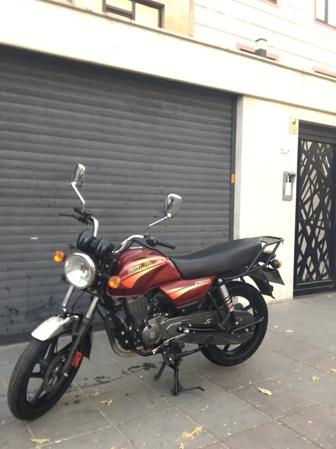 موتور کی ال دی 200 مدل ۴۰۲|موتورسیکلت|تهران, کیانشهر|دیوار