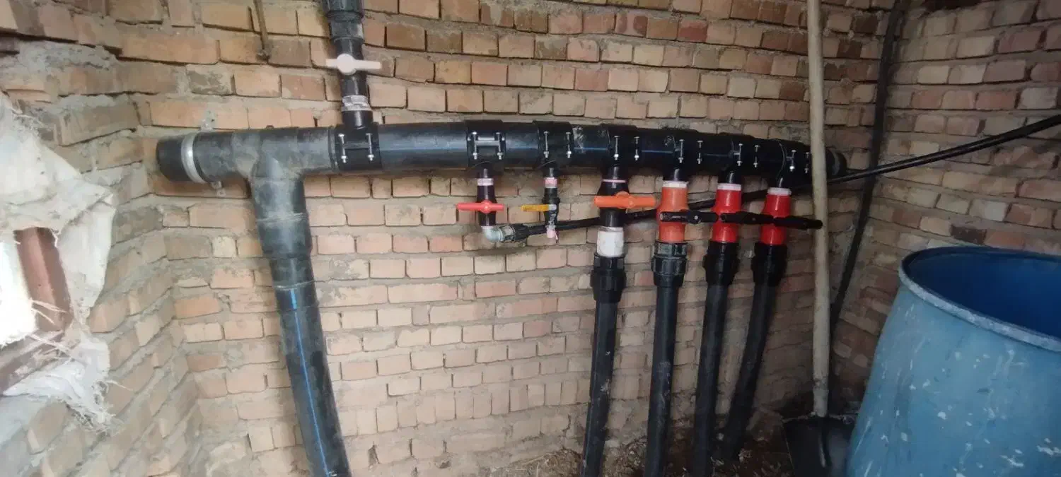 تاسیسات ساختمانی و لوله کشی پلی اتیلن صافی|خدمات پیشه و مهارت|شبستر, |دیوار