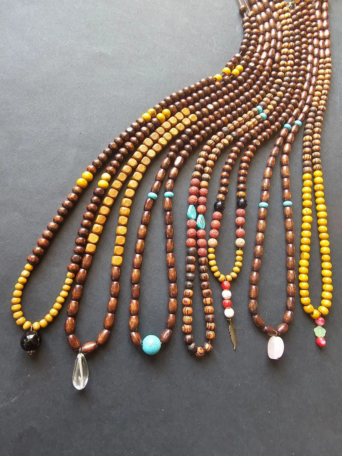 گردنبند چوبی|بدلیجات|اراک, |دیوار