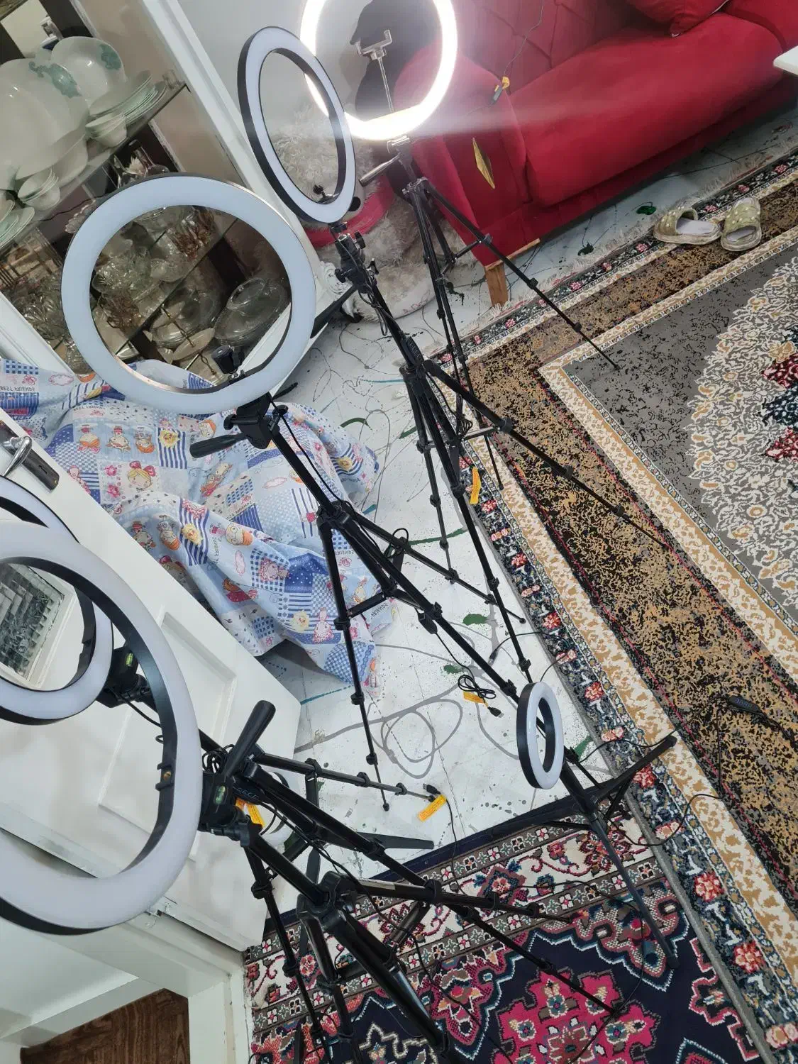 ۷ عدد رینگ لایت نو قیمت مناسب|دوربین عکاسی و فیلم‌برداری|اصفهان, آفاران|دیوار