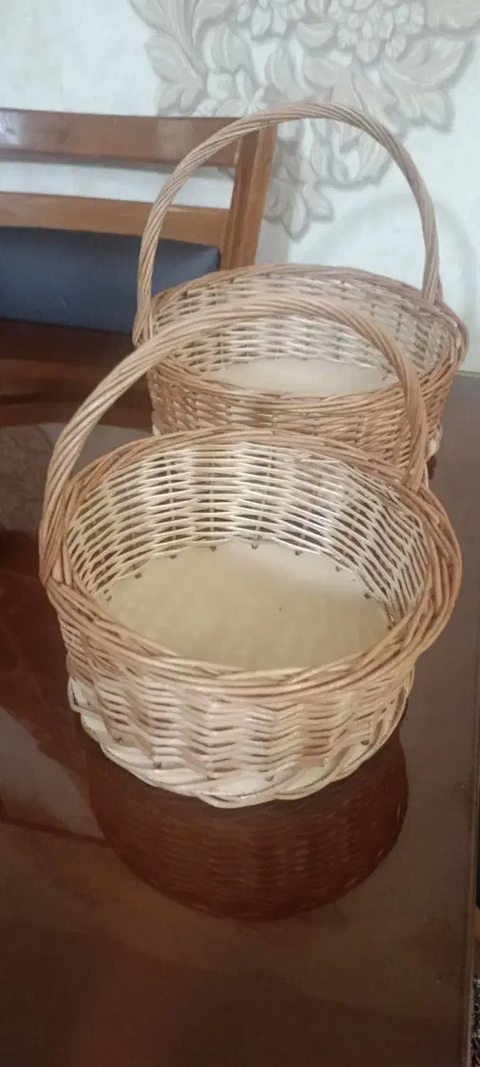 سبد حصیری|صنایع دستی و سایر لوازم تزئینی|فردیس, قریشی|دیوار