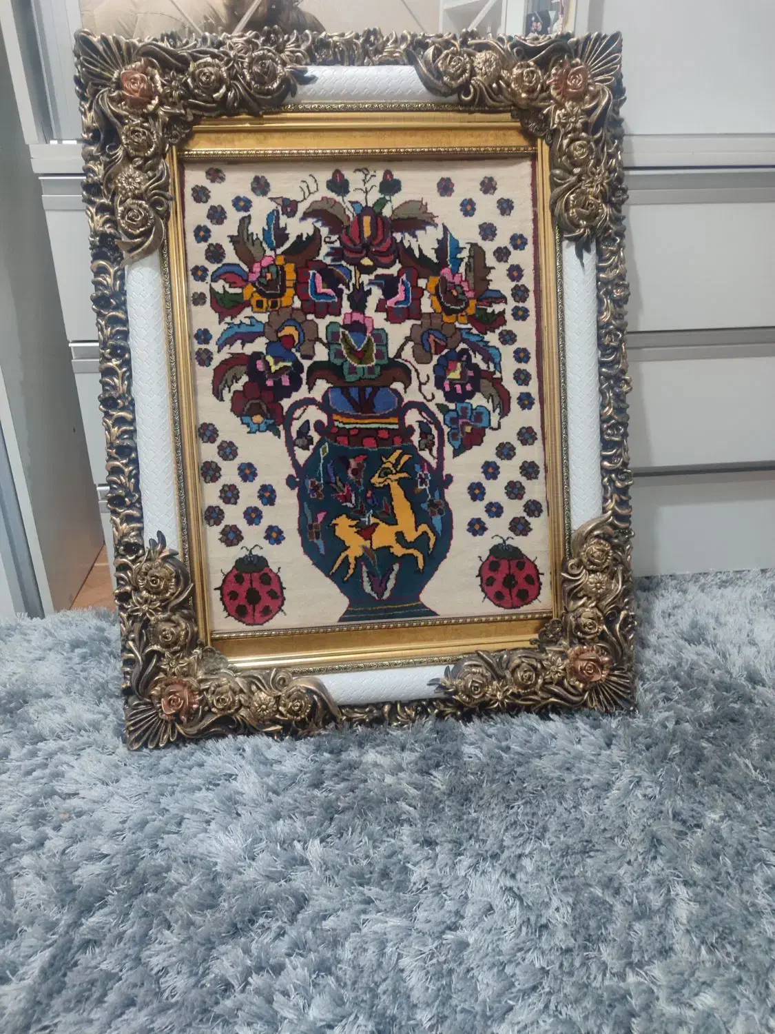 تابلو دست بافت|تابلو فرش|فردیس, شهرک شهید حسینی|دیوار