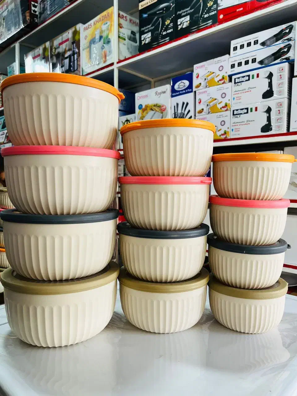 سه تیکه خارجی|ظروف نگهدارنده، پلاستیکی، یکبارمصرف|گنبد کاووس, |دیوار