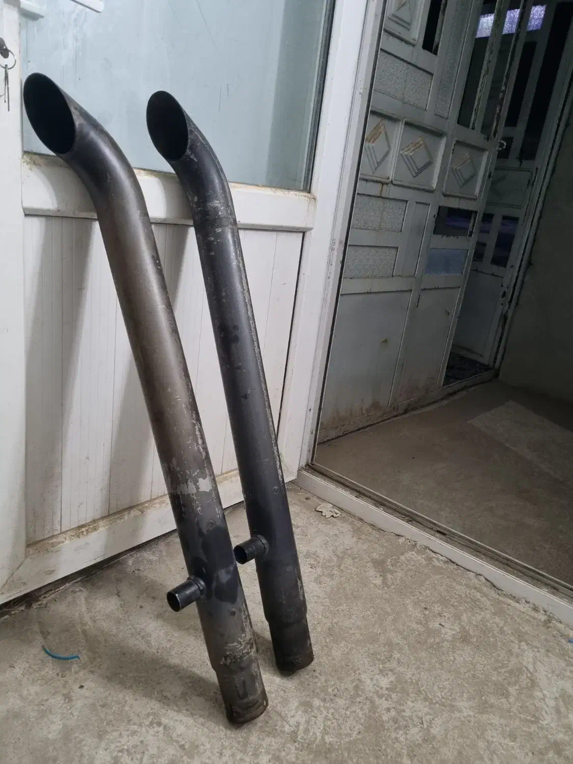 دو عدد اگزوز۸۴ اصلی ۶پرچ سوتکش|قطعات یدکی و لوازم جانبی|گیلان غرب, |دیوار