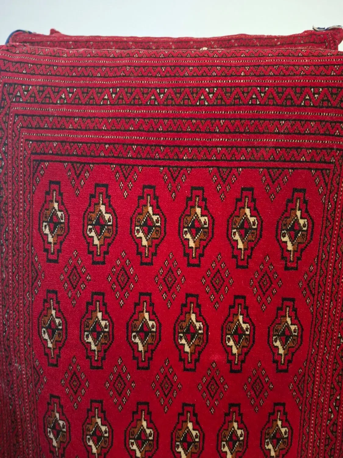 پشتی فرش دست بافت|پشتی|گنبد کاووس, |دیوار