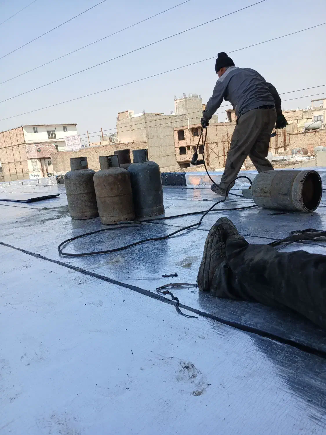 نصب‌ واجرای ایزوگام قیرگونی وآسفالت کاری|خدمات پیشه و مهارت|تهران, آذری|دیوار