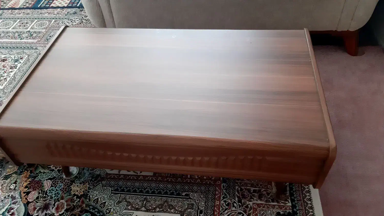 مبل 7 نفره همراه میز و عسلی|مبلمان خانگی و میز عسلی|جوانرود, |دیوار