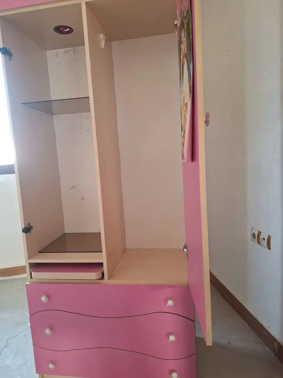 کمد بچگانه|اسباب و اثاث بچه|رشت, لاکان|دیوار