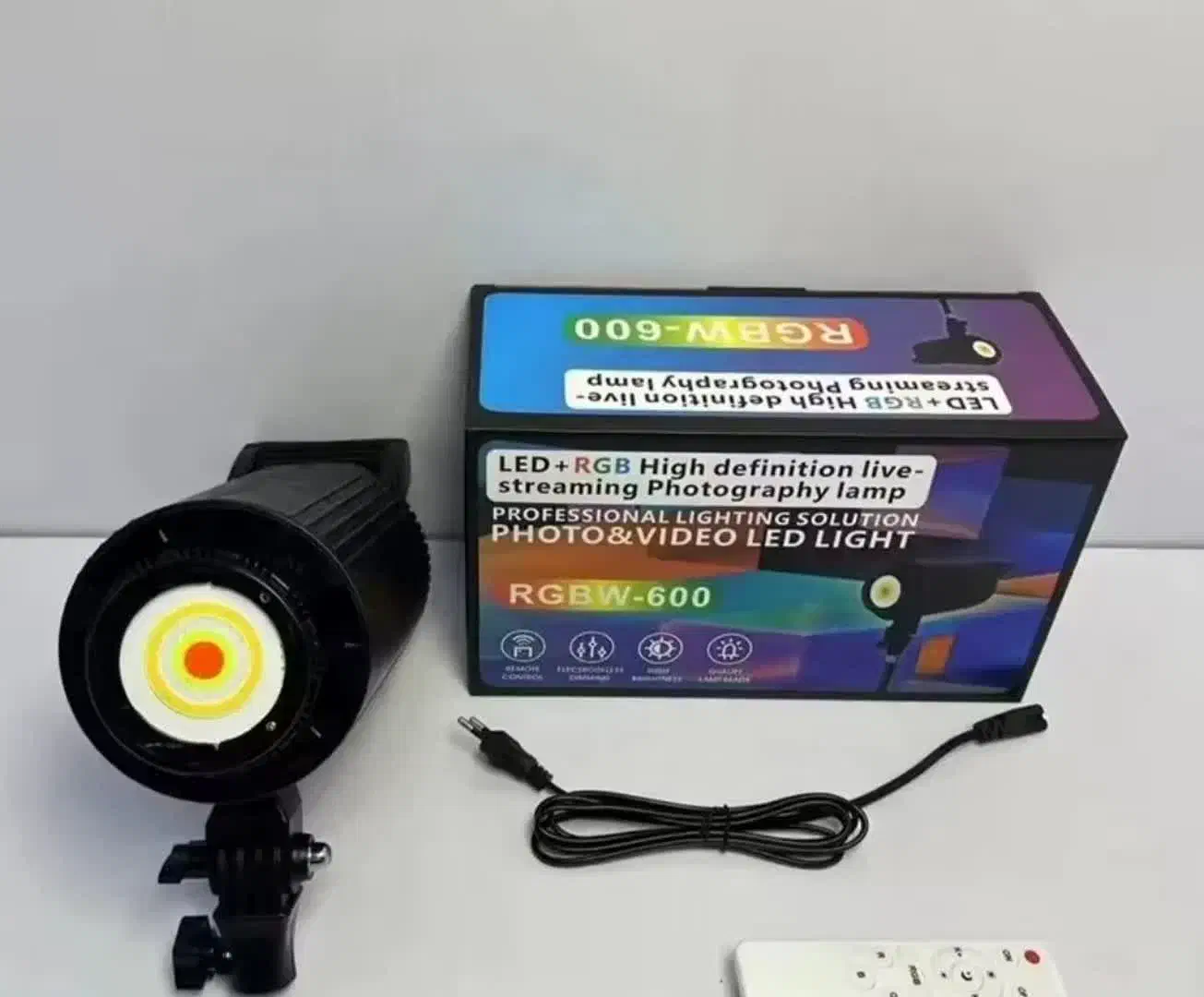 نور رنگی Rgb برای تولید محتوا|دوربین عکاسی و فیلم‌برداری|قم, دورشهر|دیوار