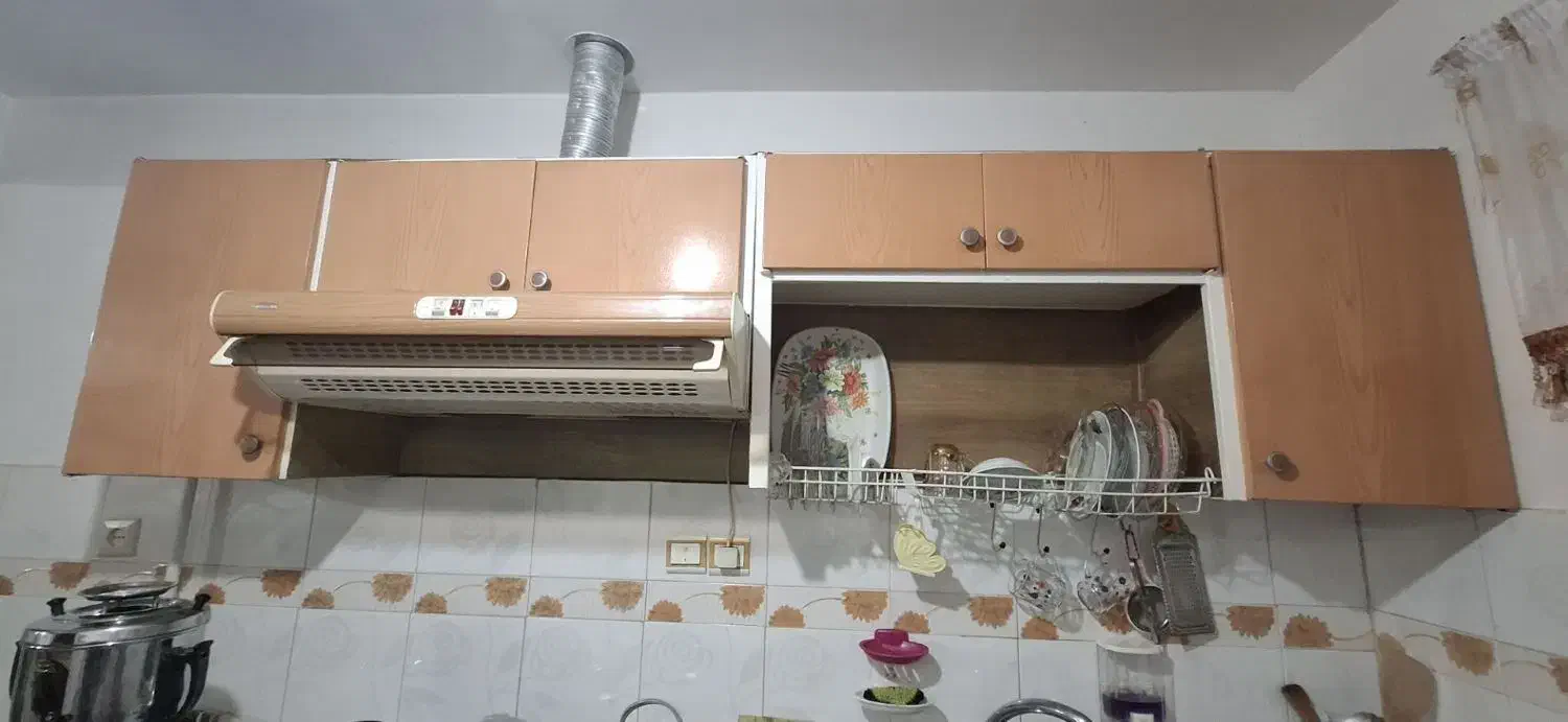 کابینت و سینک و هود|آب‌چکان و نظم‌دهنده ظروف|صومعه‌سرا, |دیوار