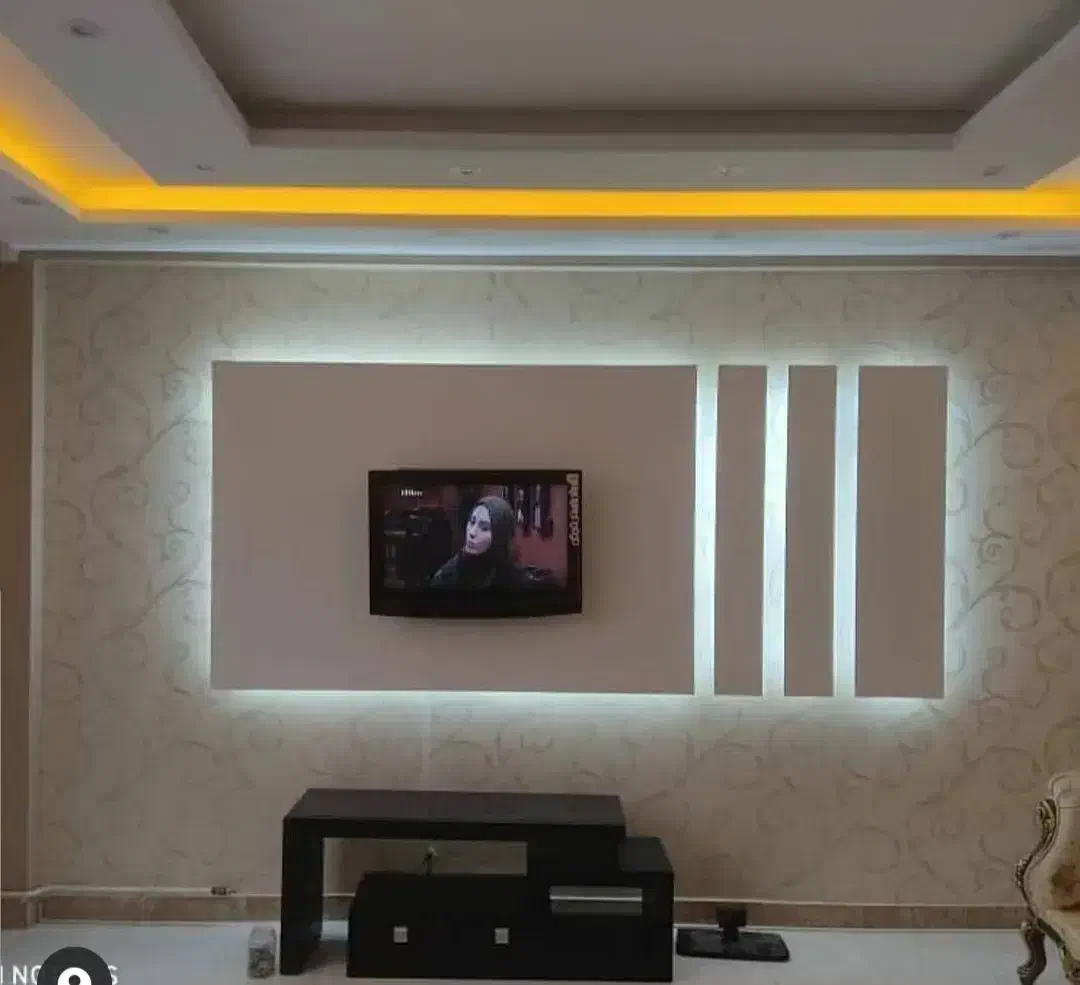 کناف سقف کاذب تایل۶۰/۶۰ پی وی سی|خدمات پیشه و مهارت|بوشهر, |دیوار