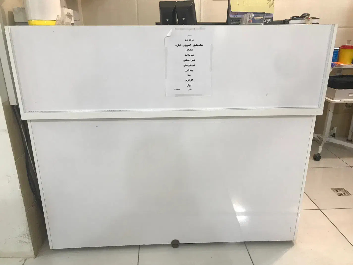 کانتر پذیرش سفید|مبلمان اداری|بندرعباس, |دیوار