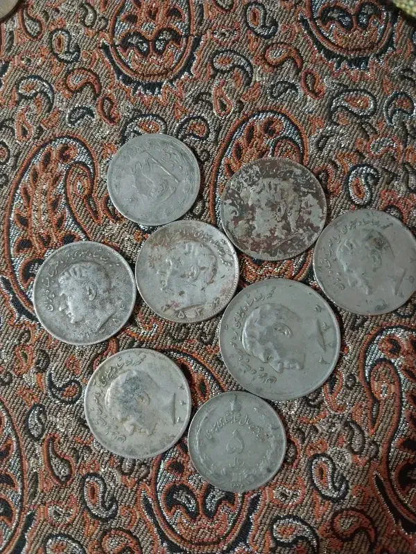 تعدادی سکه خرد وقدیمی و شاهی|کلکسیون سکه، تمبر، اسکناس|مشهد, عامل|دیوار