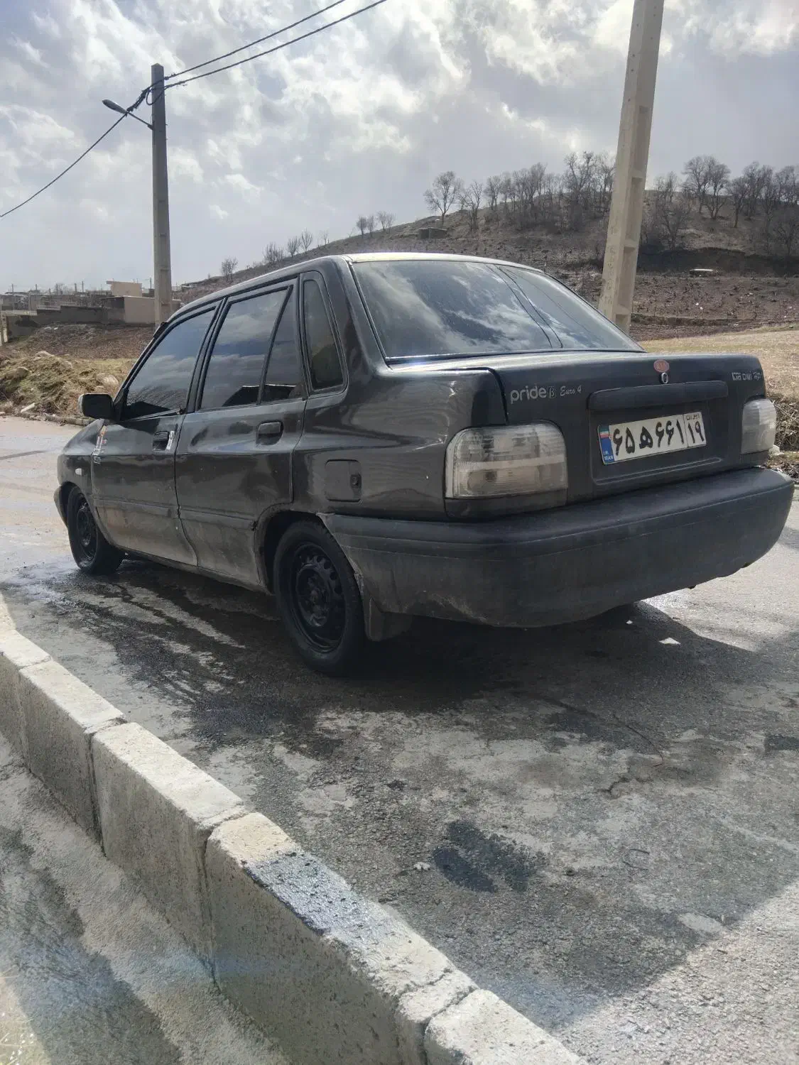 پراید مشکی|خودرو سواری و وانت|مریوان, |دیوار