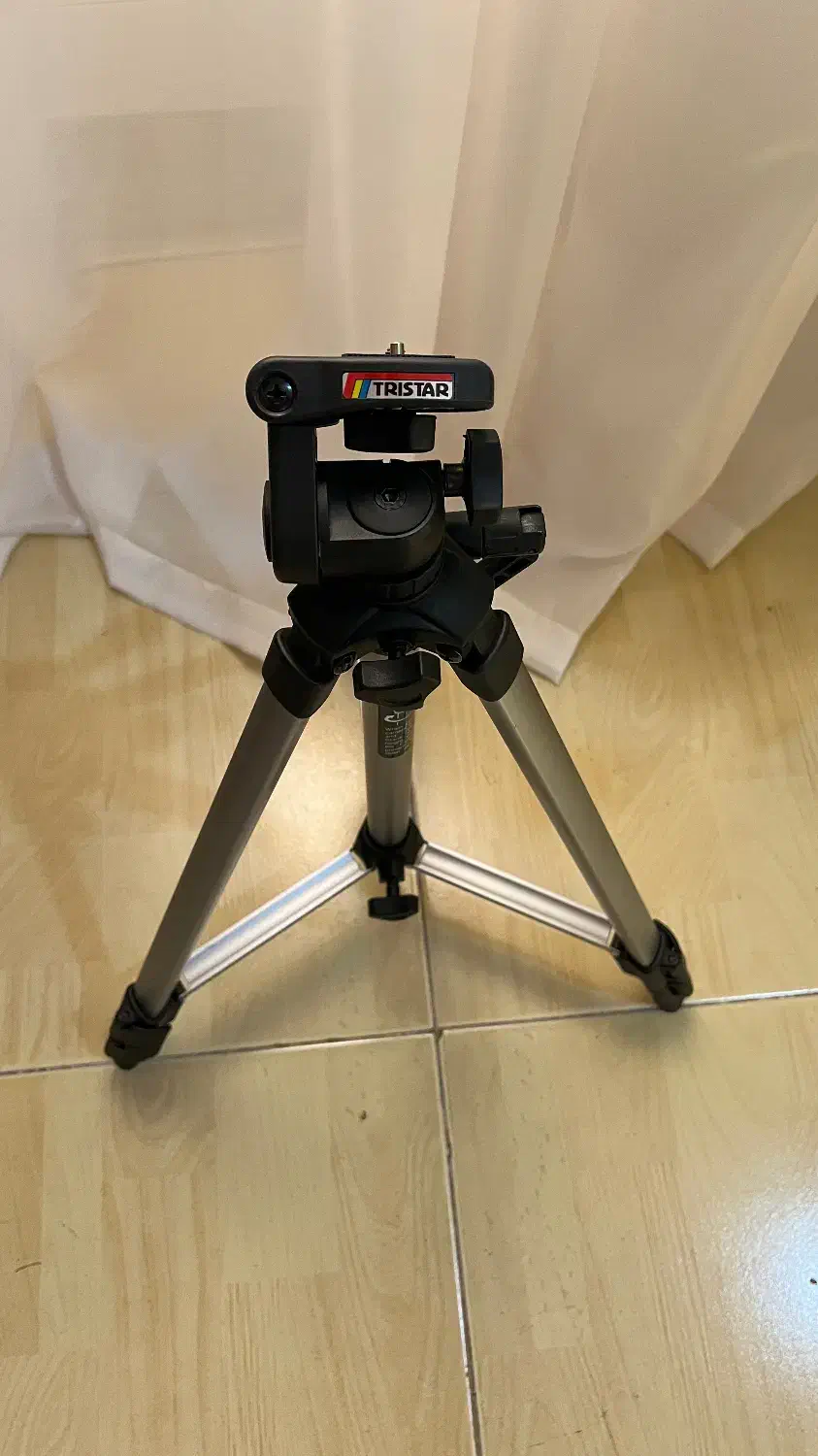 سه پایه دوربین عکاسی حرفه ای TRISTAR همراه با کیف|دوربین عکاسی و فیلمبرداری|اهواز, کیانپارس |دیوار