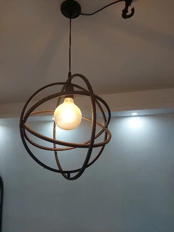 لوستر مشکی|لوستر و چراغ آویز|گرگان, |دیوار