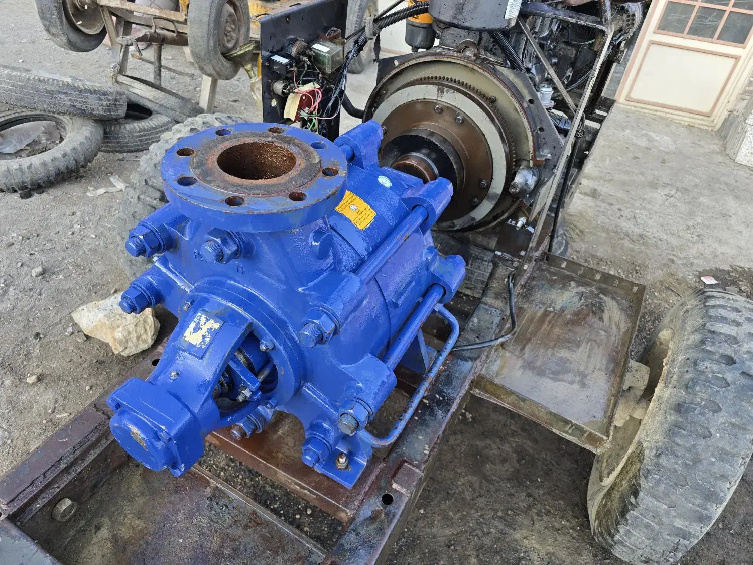 موتور پرکنز با پمپ|ماشینآلات صنعتی|بیجار, |دیوار