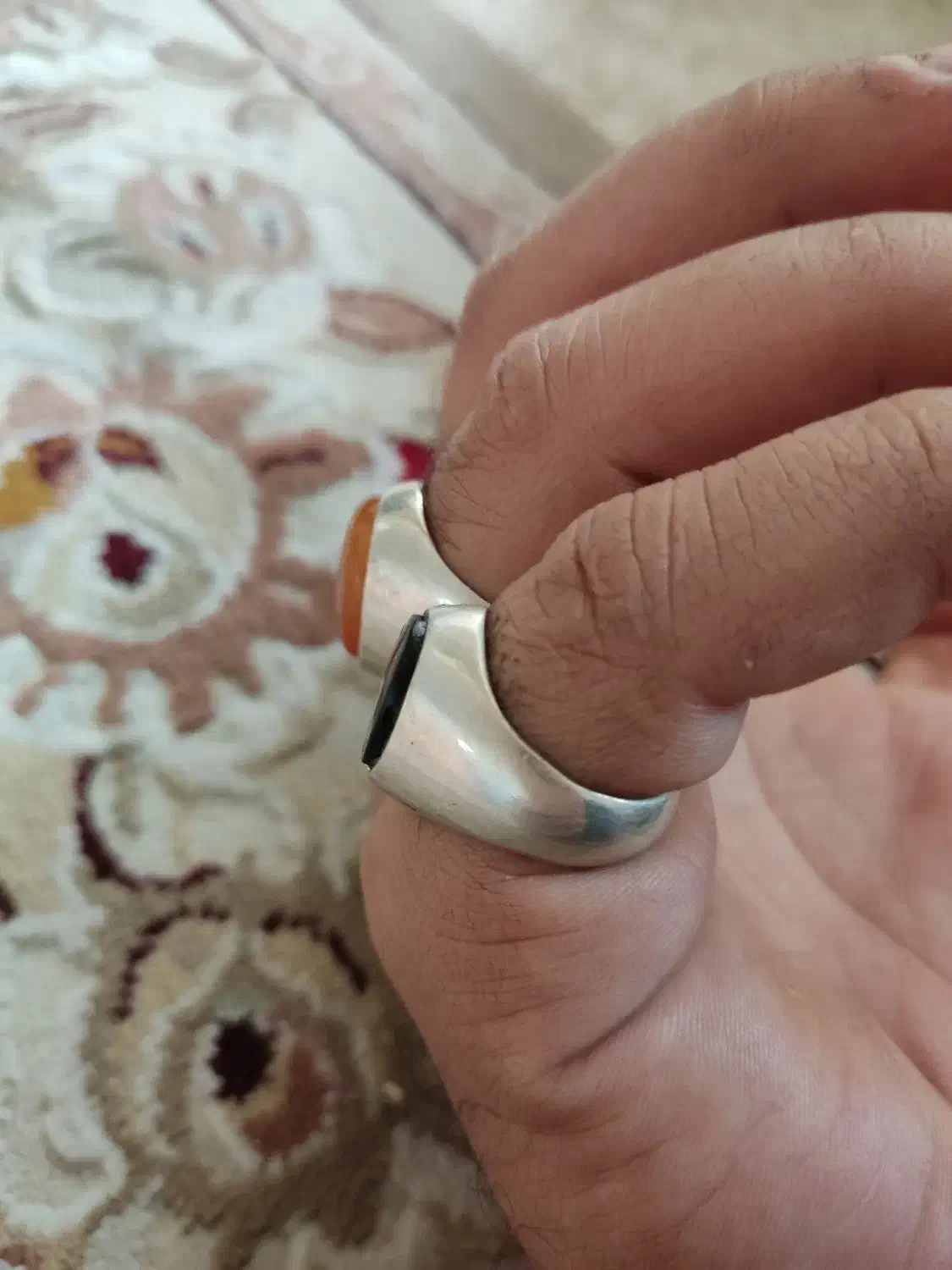 انگشتر نقره|جواهرات|یزد, |دیوار