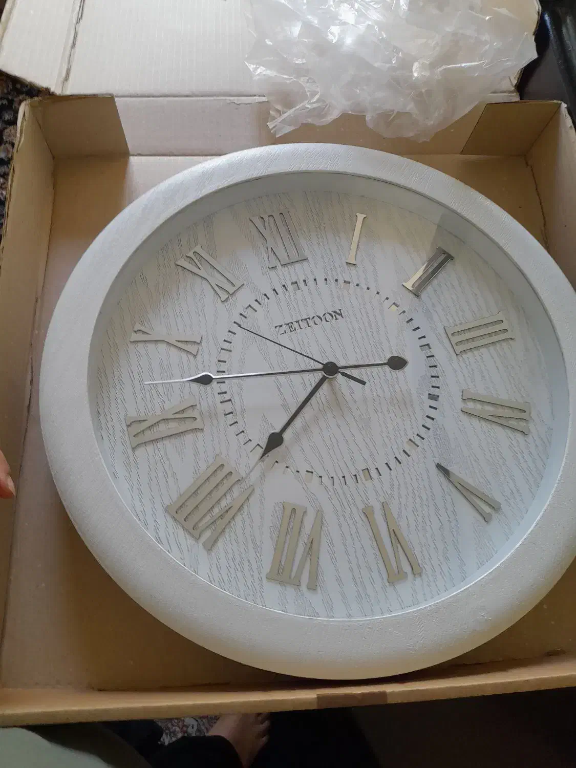 ساعت دیواری قطره ۵۰ سانت نو نو اکبند|ساعت دیواری و تزئینی|گلبهار, شهر جدید گلبهار|دیوار