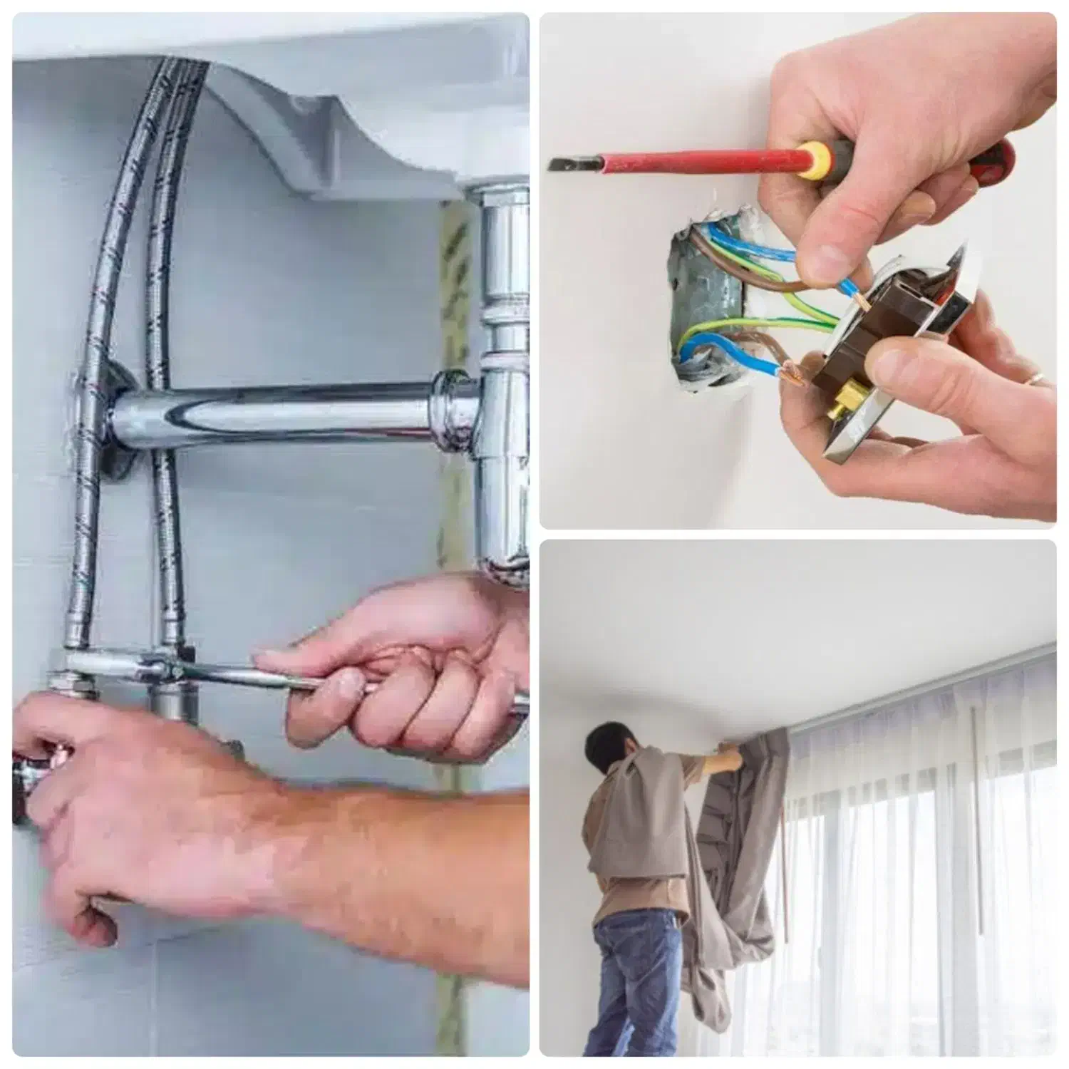 گچکار ، جوشکار سیار ، تعمیرات کاشیکاری کارهای فنی|خدمات پیشه و مهارت|قشم, |دیوار