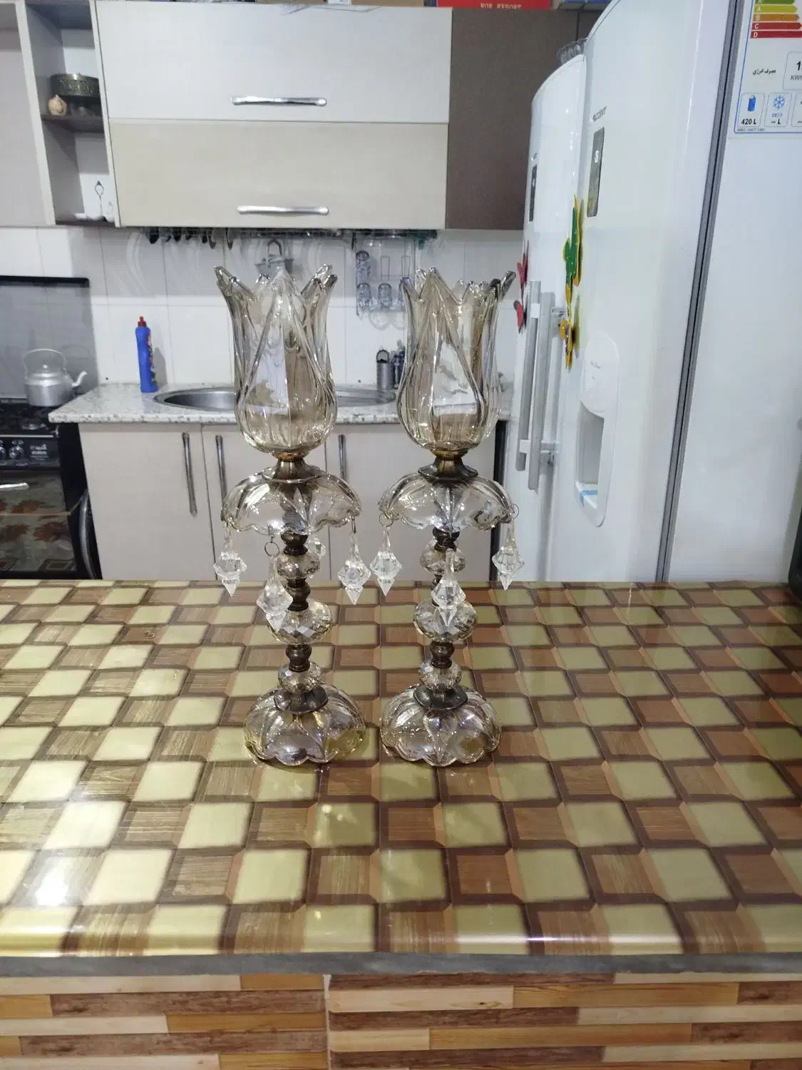 شمعدانی|صنایع دستی و سایر لوازم تزئینی|میلاجرد, |دیوار