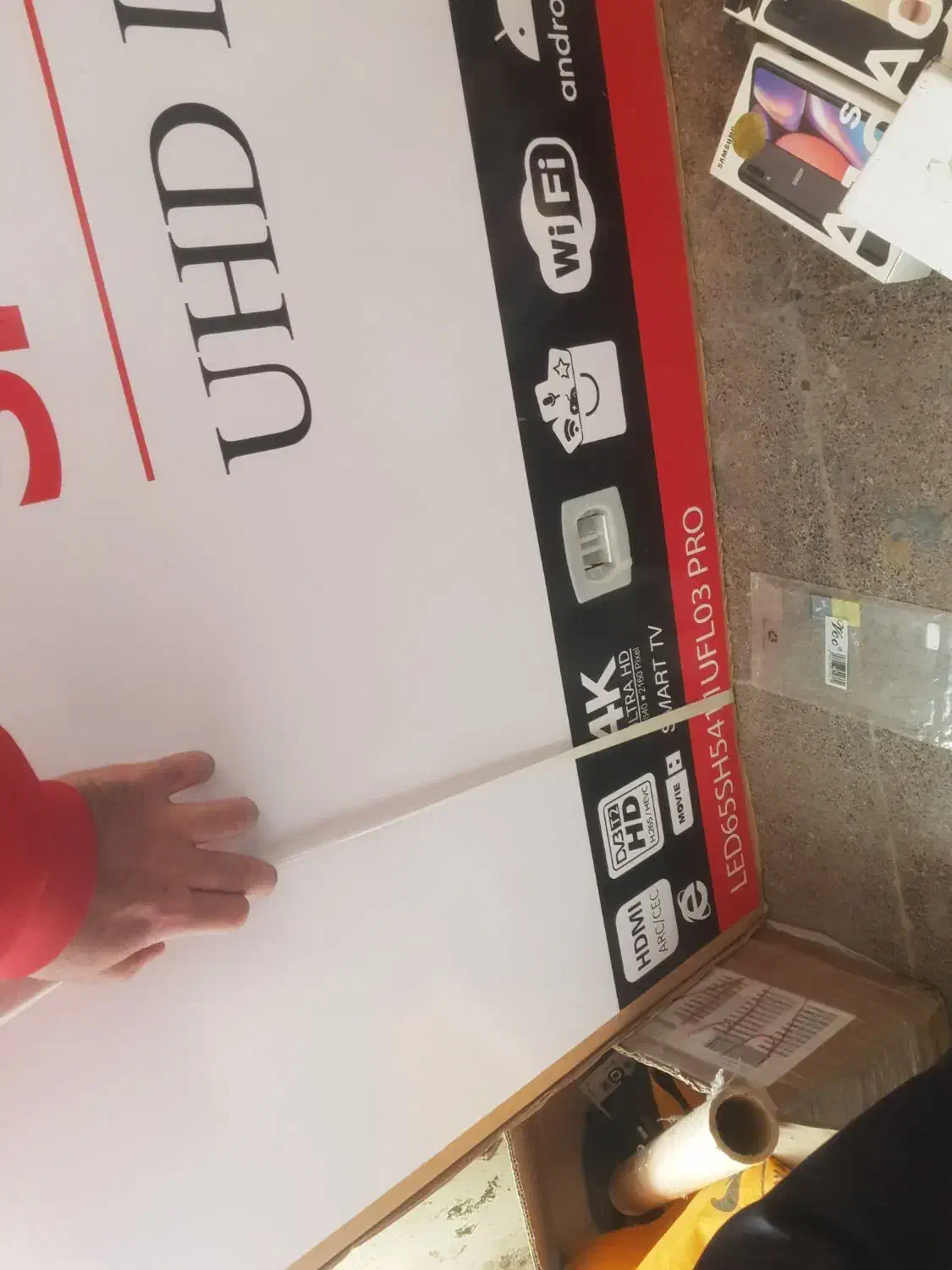led 65 inch shahab 5411 ufl 03 pro|تلویزیون و پروژکتور|گرگان, |دیوار