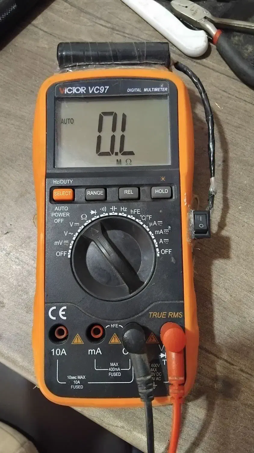 مولتیمتر ویکتور VC97 اصلی|ابزارآلات|خرمدره, |دیوار