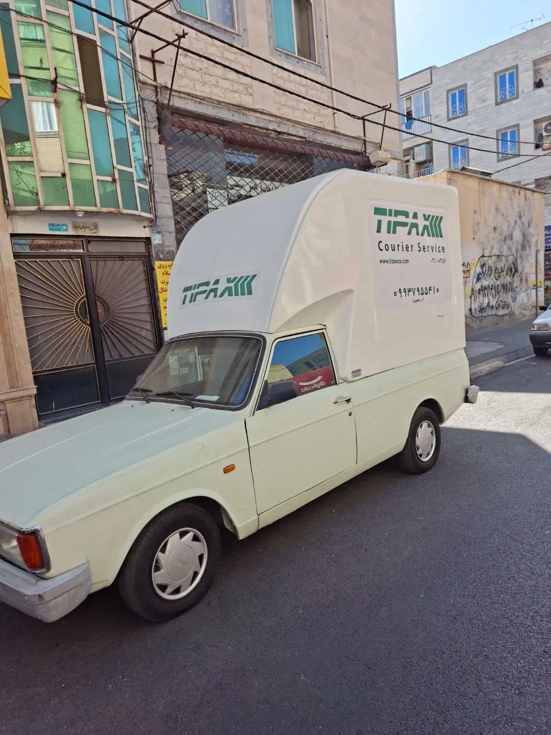 پیکان وانت دوگانه بی رنگ|خودرو سواری و وانت|اندیشه, اندیشه فاز ۳|دیوار