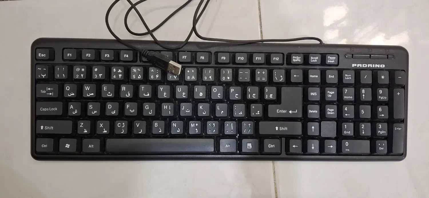 کیبورد سالم کامپیوتر و لپ تاپ|قطعات و لوازم جانبی رایانه|رباطکریم, رباطکریم|دیوار