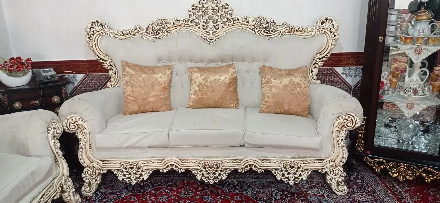 مبل سلطنتی و بوفه|مبلمان خانگی و میز عسلی|قزوین, |دیوار