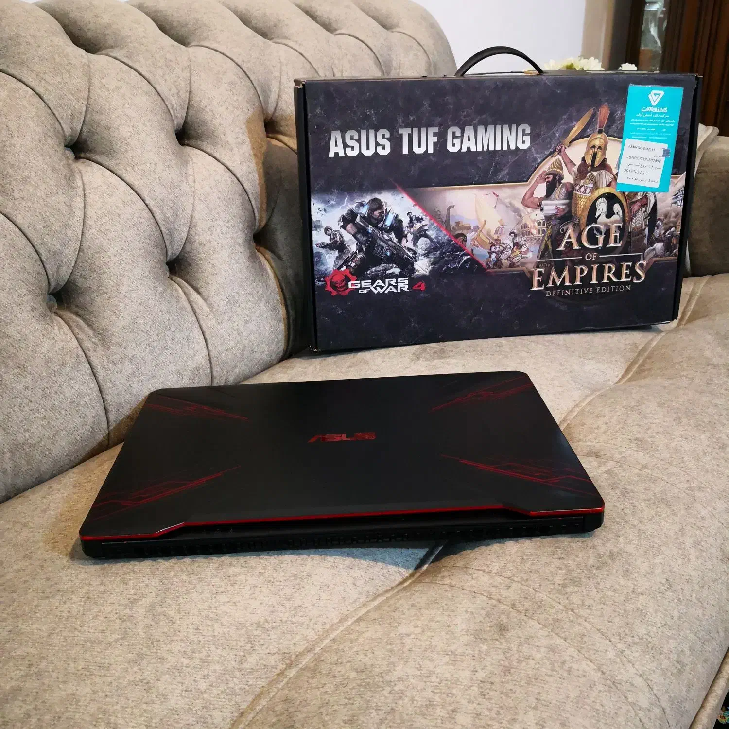 لپتاپ ایسوس ASUS TUF GAMING FX504G|رایانه همراه|ارومیه, |دیوار