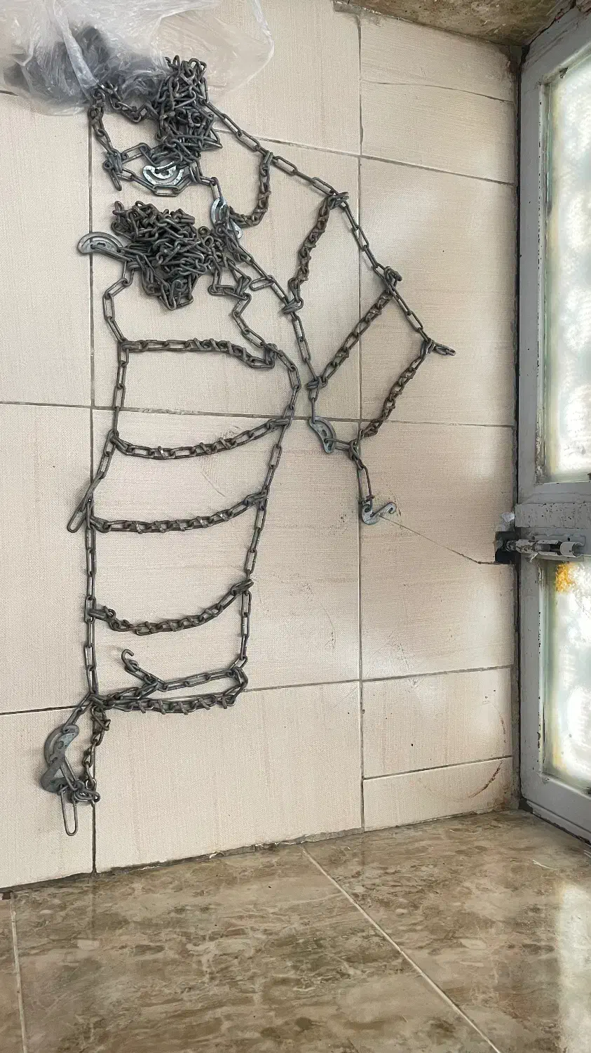 ز ن ج ی ر|صنایع دستی و سایر لوازم تزئینی|بانه, |دیوار