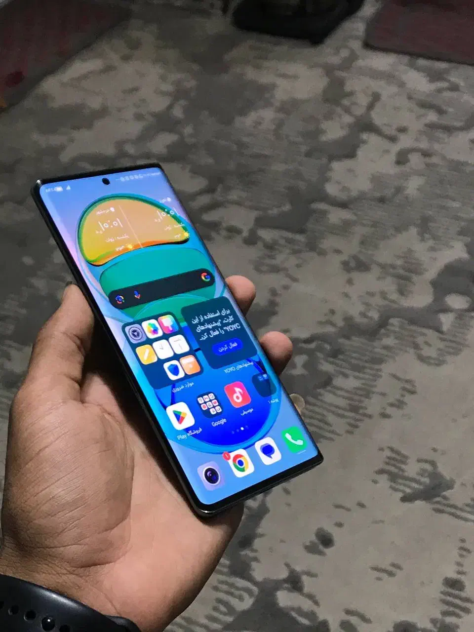 هانر X9a 5G با حافظهٔ 256 گیگ|موبایل|آبادان, |دیوار