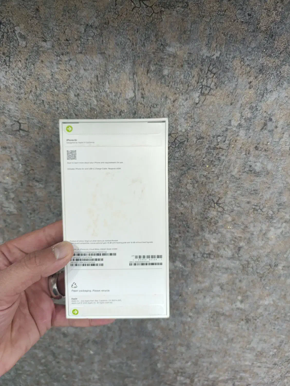 Iphone 17Air 256G Not Active|موبایل|کنگاور, |دیوار