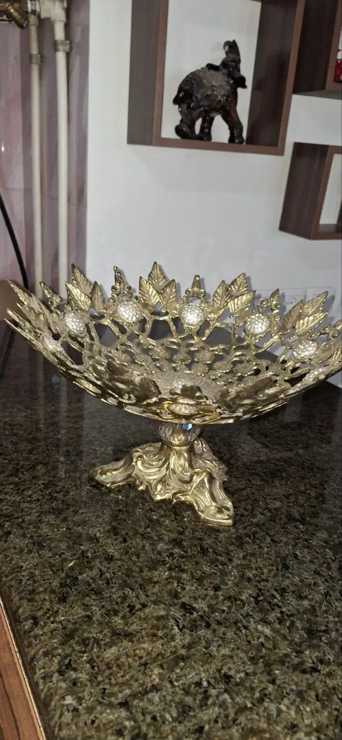 وسایل برنجی نو|ظروف سرو و پذیرایی|ری, شهرک نظامی|دیوار