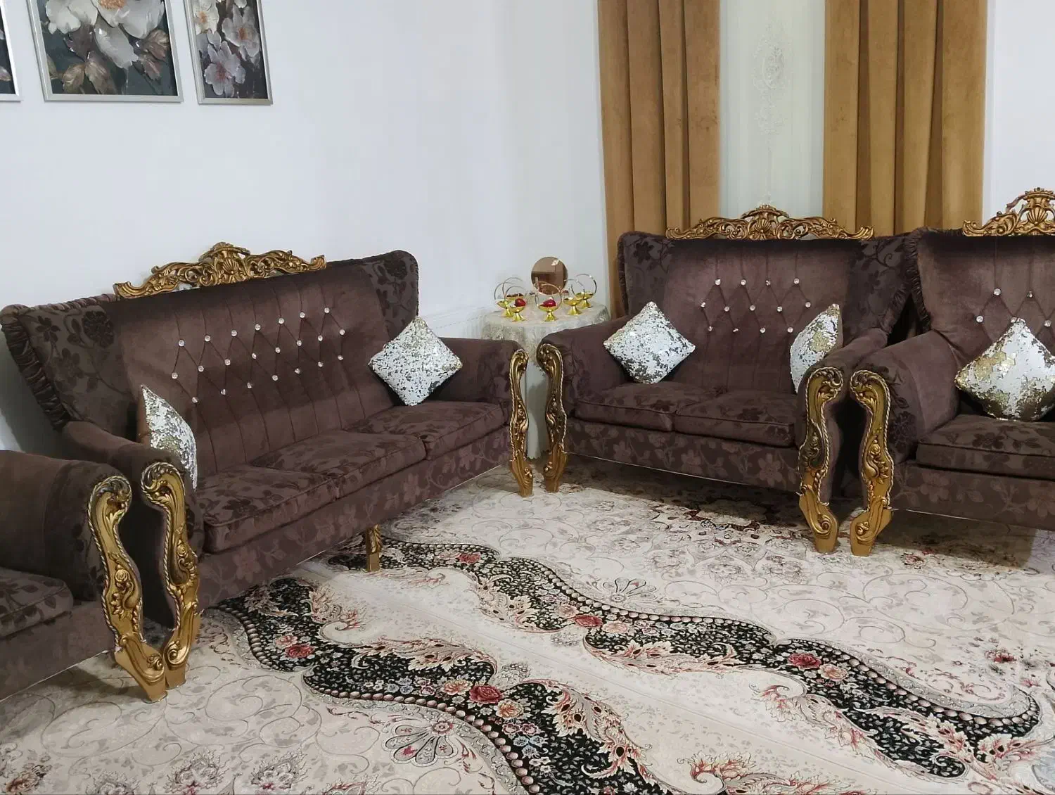 مبل|مبلمان خانگی و میز عسلی|فشاپویه, |دیوار