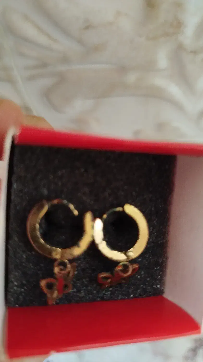 گوشواره طلا|جواهرات|تبریز, |دیوار