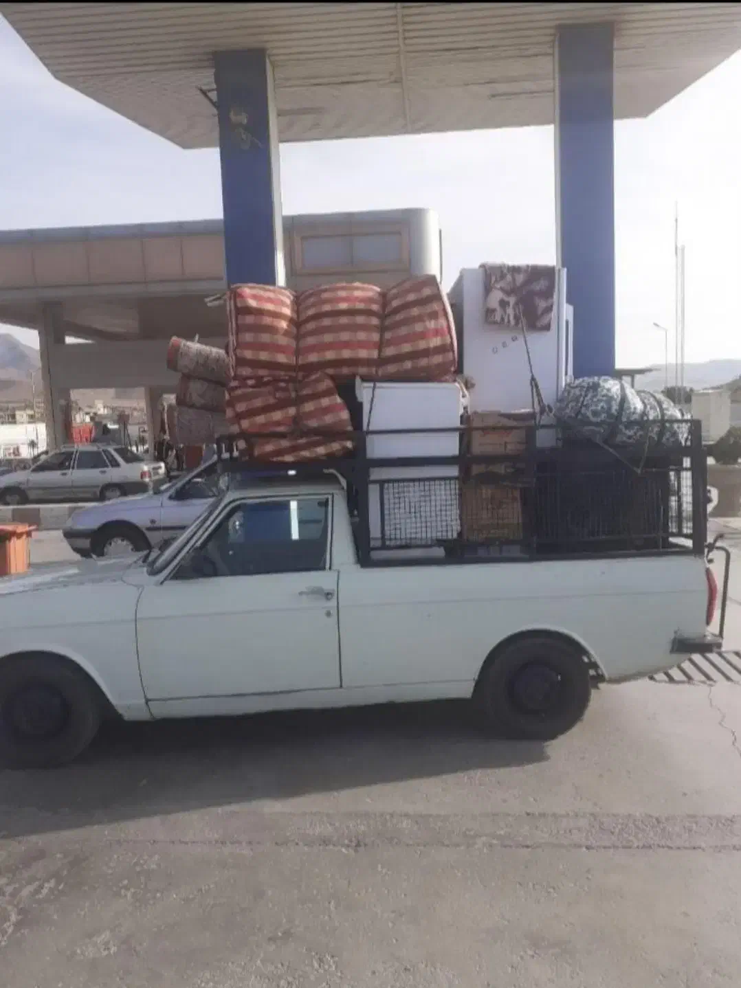 وانت تلفنی وانت پیکان کارگر اثاث کشی باربری|خدمات حمل و نقل|اصفهان, باغ کاران|دیوار