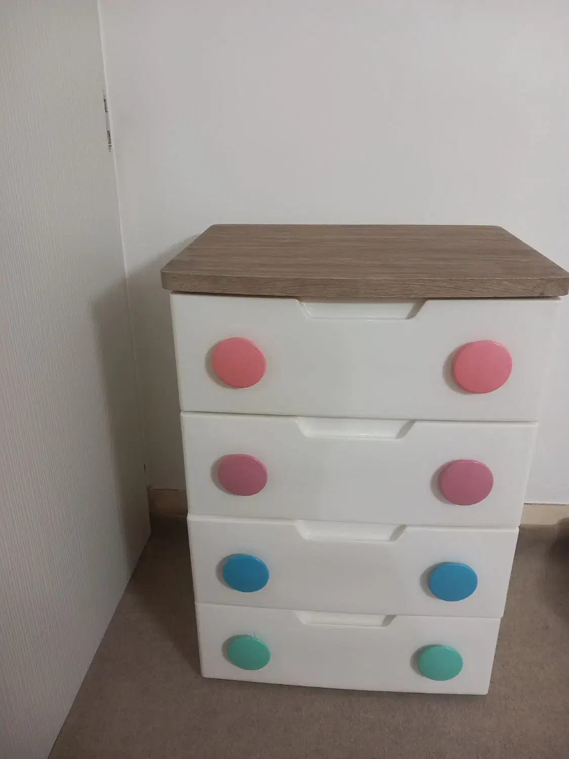 فایل ۴ کشو نو از جنس pvcفشرده|جاکفشی، کمد، دراور|مزرعه کتول, |دیوار