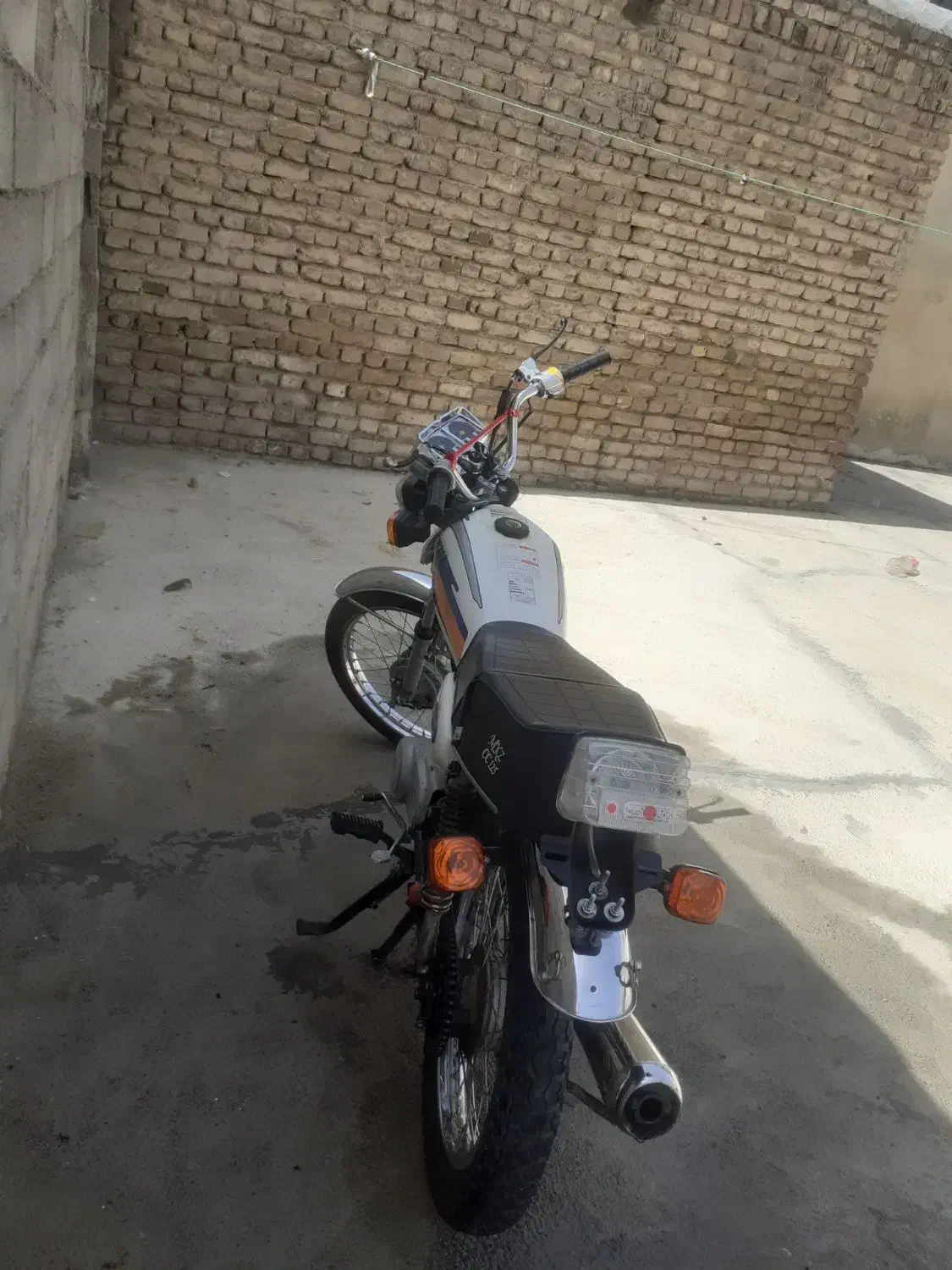 موتور ۱۲۵ مزایده|موتورسیکلت|صحنه, |دیوار