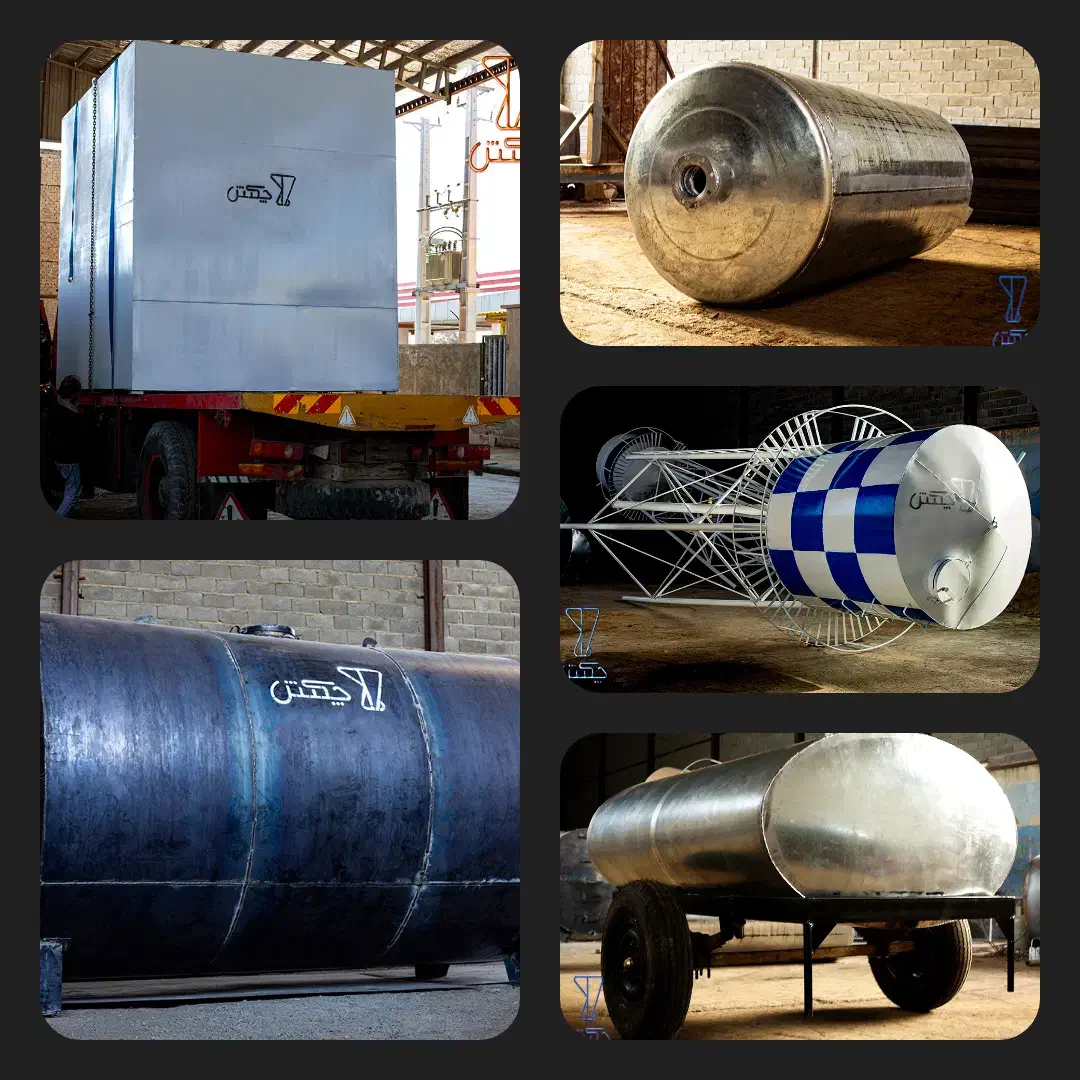 تانکر*مخازن ذخیره آب و مایعات/خانگی و صنعتی فولادی|مصالح و تجهیزات ساختمان|چهارباغ, |دیوار