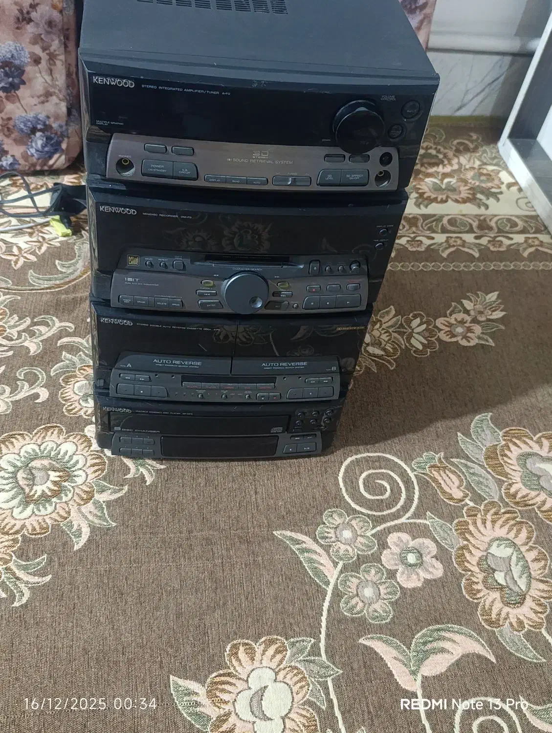 ظبط ۴تیکه سالم|سیستم صوتی خانگی|نسیم‌شهر, |دیوار